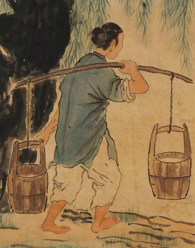徐悲鸿重要作品《蜀妇汲水图》首现中国嘉德拍场